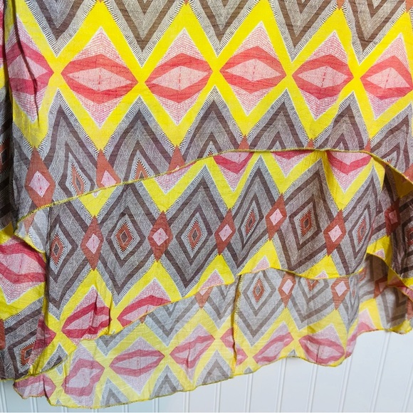 Mlle Gabrielle Colorful Geometric Dress Colorful Geometric Maxi Dress XL - Picture 10 of 11